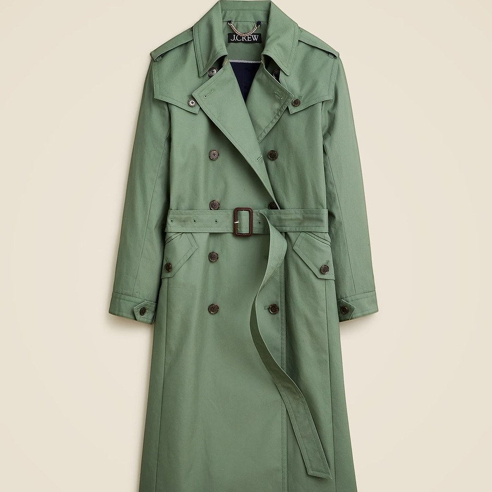NWT J Crew Double Breasted Trench Coat